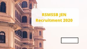  RSMSSB-JEN-Recruitment-2020-