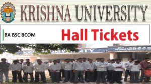 Krishna University Hall Tickets 2021