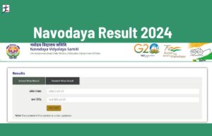 Jawahar Navodaya vidyalaya Result 2024