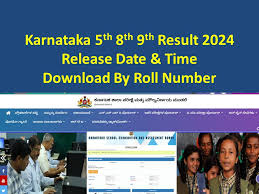 Karnataka class 8th Result Kab Aayega 2024